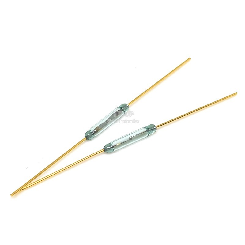 MKA10110 Ống lò xo khô nhập khẩu của Nga thường mở Loại 1.8 / 2 * 10MM Điều khiển từ tính Công tắc cảm ứng từ tính từ tính