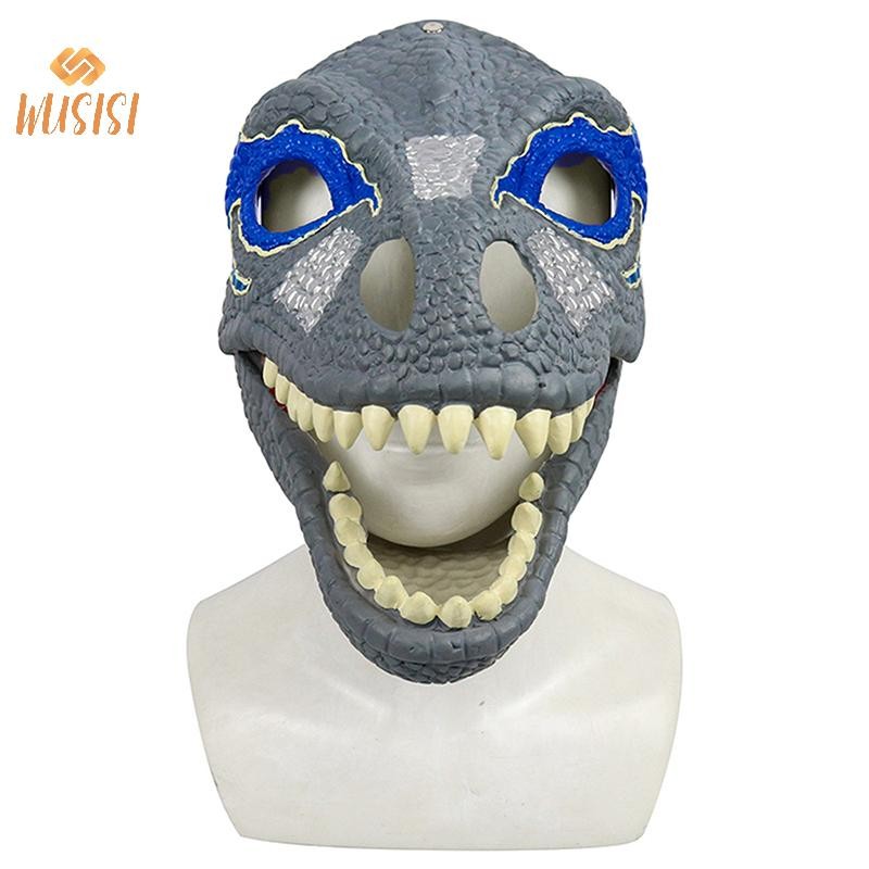 [WUSISI] Đồ chơi mặt nạ xanh Trang phục lễ hội Halloween Mặt nạ hóa trang tiệc Quà tặng Giáng sinh cho trẻ em MỚI