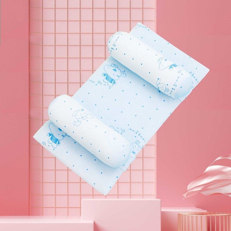 [COD] Gối Chặn Cho Trẻ Sơ Sinh Chống Lăn – Cố Định Đầu, Định Hình Đầu, Vải Mềm Thoáng Khí, Màu Sắc Đáng Yêu