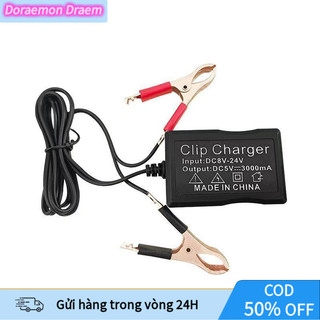 [COD] Sạc Điện Thoại USB Đa Năng 12V 24V – Sử Dụng Trên Xe Máy, Ô Tô, Cắm Ắc Quy, Sạc Nhanh Ổn Định