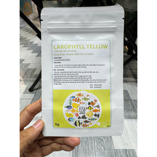Gói Bột 20gram Carophyll Chất tạo sắc tố vàng dành cho cá cảnh ACPharno tăng màu vàng