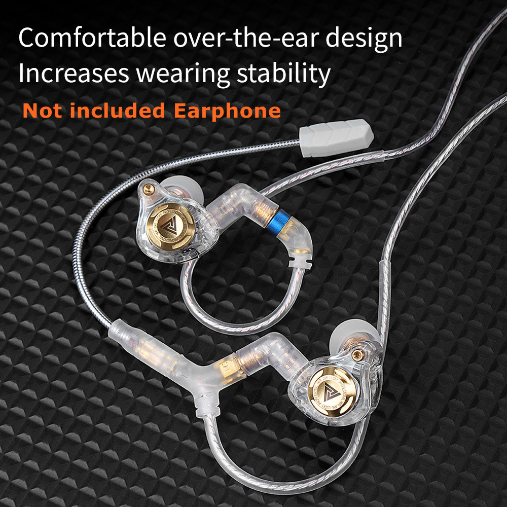 Cáp tai nghe QKZ Q7MAX có Mic HiFi Dây nâng cấp thay thế tai nghe có dây 2.5 / 3.5 / 4.4MM / Type-C 2Pin cho KZ TRN IMEs