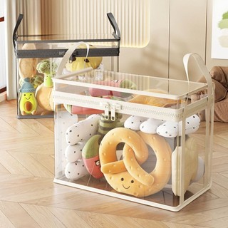 Hộp sắp xếp METUBE, Túi đựng búp bê chống bụi dung tích lớn, Đồ chơi lưu trữ trong suốt chống ẩm đa năng có thể xếp chồng lên nhau
