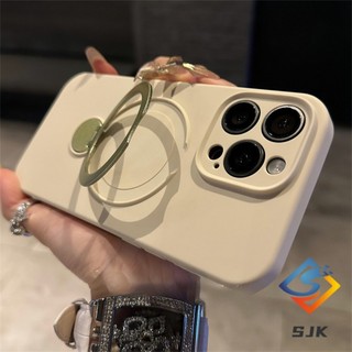 Vỏ cứng chống sốc từ tính 360° Đế kim loại xoay cho iPhone 16 Pro Max 15 14 13 Pro Max Bảo vệ bền bỉ