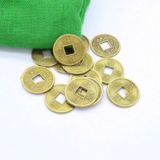 Đồng Xu Âm Dương (Ngũ Đế) Chất Liệu Đồng Nguyên Chất