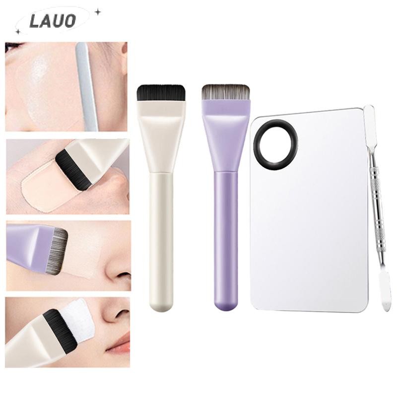 Springevenstar Foundation Brush And Makeup Palette Set Foundation Cream Mixing Tool Nail Art Trang điểm Mỹ phẩm Trang điểm Bộ dụng cụ trang điểm Springevenstar