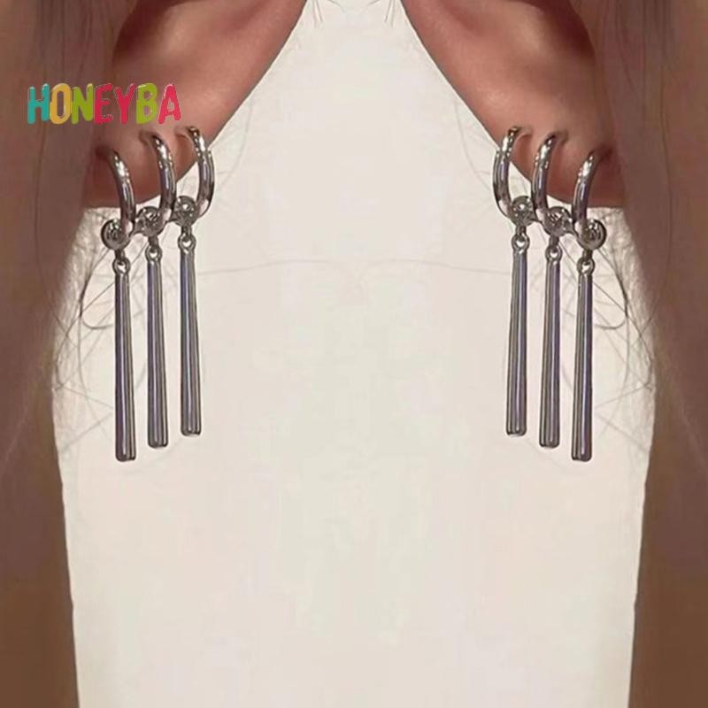 1 Cặp Zoro Anime Bông Tai Nam Nữ Cosplay Xuyên Trang Sức Thời Trang Giả Ba Tòn Ten Dài