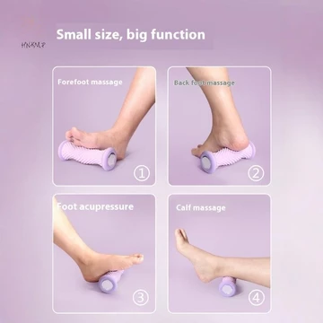 HNKMP Máy mát xa chân Con lăn massage Con lăn chân Plantar Bấm huyệt Thư giãn cơ chân Máy mát xa Shiatsu Dụng cụ massage định hình bắp chân.
