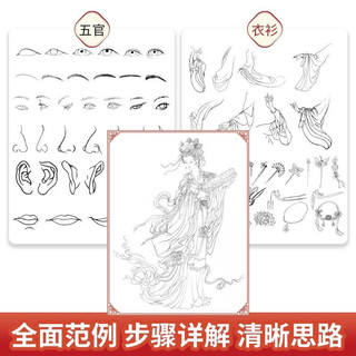 Tập các cuốn vẽ tranh Trung Quốc，tranh Bạch miêu ( có mã quét )