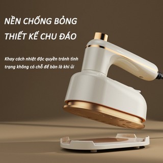 Bàn ủi hơi nước cầm tay DM-N1C du lịch - Thiết kế đa năng ủi đứng và treo với tay cầm xoay 360° tiện lợi di động mọi lúc