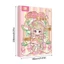 AMBU Handmade Giấy Con Rối, Nhiều Màu Trang Phục DIY Thay Đổi Quần Áo Bộ Đồ Chơi, Hoạt Hình Ngộ nghĩnh Thủ Công Thiết Kế Trang Phục Búp Bê Giấy Cha Mẹ-Con