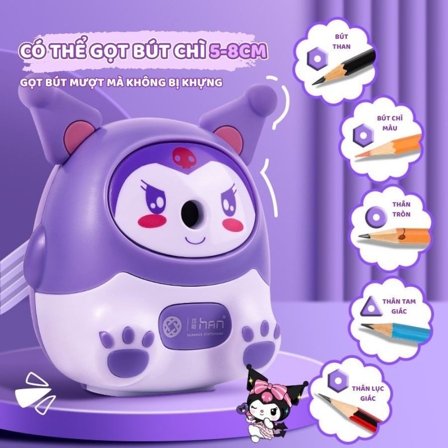 Văn Phòng Phẩm Màu Tím Dễ Thương - Set Đồ Dùng Học Tập Cao Cấp, Đầy Đủ Dụng Cụ, Phù Hợp Cho Học Sinh