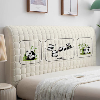 Dày Chăn Đầu Giường Bìa Mềm Vỏ Đầu Giường Gỗ Chắc Chắn Bao Gồm Tất Cả Phong Cách Châu Âu Đầu Giường Chống Bụi Bao Vải Tất Cả