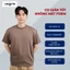 Áo Thun Cotton 2C Form Rộng Oversize LeTom's, Tay Ngắn, Mềm Mịn, Phong Cách Basic