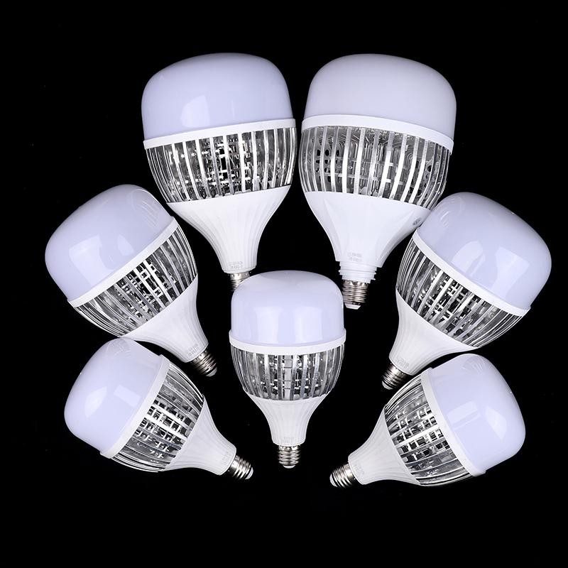 Ziyulinyuk 1 Bóng Đèn LED E27 Công Suất Cao Đèn Để Xe 220V Cho Nhà Chiếu Sáng Gia Đình 50-300W Bóng Đèn Độ Sáng Cao EN