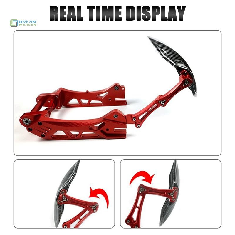[Dream] Giá đỡ mở rộng khung chắn bùn Hợp kim nhôm CNC được kéo dài dày cho chắn bùn xe máy mới
