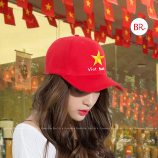[2/9] Mũ lưỡi trai cờ đỏ sao vàng Việt Nam-Phụ Kiện Cổ Vũ, Trang Trí Lễ Hội, Quốc Khánh 2/9 TẠP HÓA ANGI