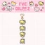 SQ11 IVE Acrylic Dây Xích Móc Khóa Wonyoung Mặt Dây Chuyền Hoạt Hình Túi Phụ Kiện KPOP Stars Ngoại Vi