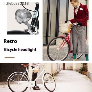 Littleboss2018 3 Đèn Pha LED Retro 3 Chế Độ Đèn Trước Type-C Sạc Vintage Xe Đạp Cổ Điển Đèn Pha Phụ Kiện Đi Xe Đạp VN