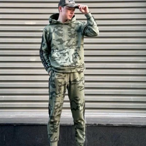 Bộ Thể Thao Rằn Ri A Đi Đát KCloset Set Thu Đông Áo Hoodie Quần Jogger Chất Nỉ Dày Dặn Nam Nữ NA978
