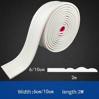 Đế treo tường ROLY, Viền đúc linh hoạt dày, Đường ốp chân tường tự dính mềm DIY Phòng khách