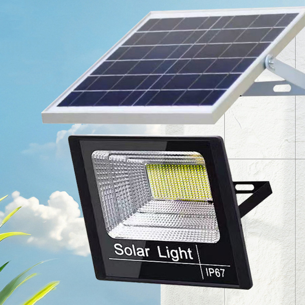 Đèn Năng Lượng Mặt Trời - Công Suất 3000W - Vỏ Nhựa ABS-Chống Nước IP67 - Không tốn tiền điện. An toàn Tự động bật/tắt