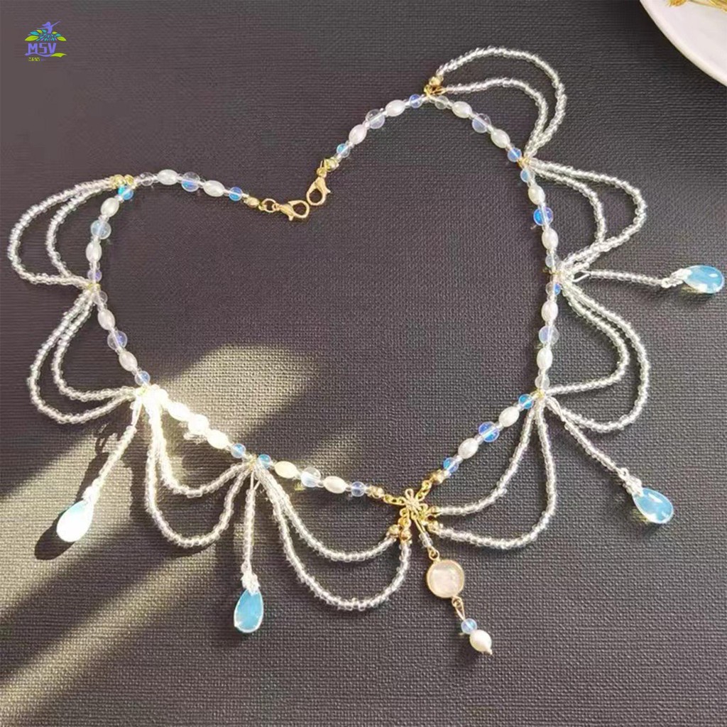 Dây Xích Mũ Đội Đầu Có Thể Điều Chỉnh Mặt Dây Chuyền Mũ Trang Sức Thanh Lịch Cho Công Chúa Đảng Ủng Hộ Phụ Kiện