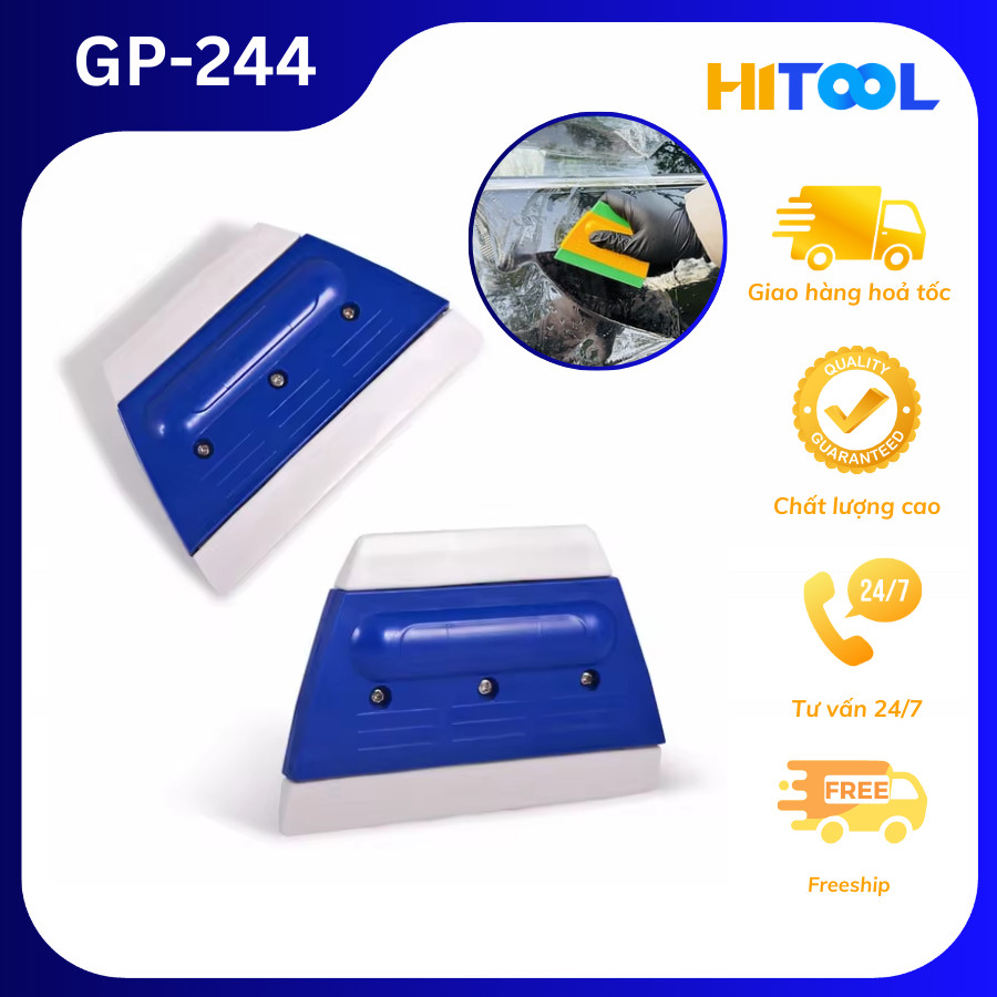 Gạt nhựa cầm tay gạt kính dán PFF, decal đa năng