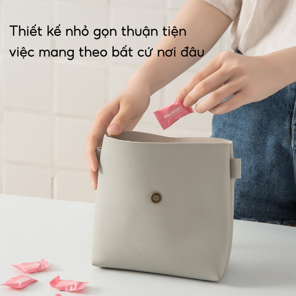 Gói 100 Khăn mặt nén dạng viên kẹo Dùng 1 lần, Viên khăn nén dùng khi đi du lịch khách sạn
