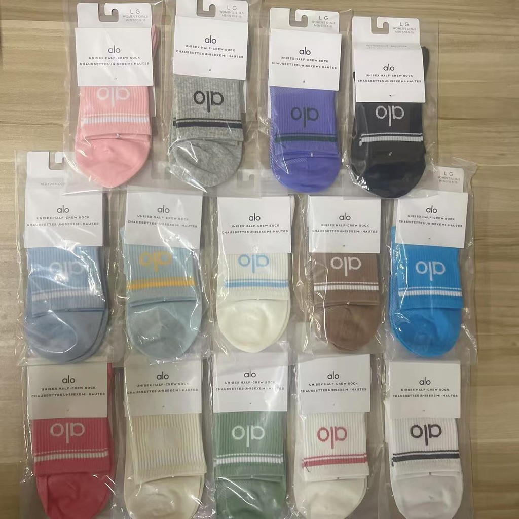 Tất Yoga Bông Cotton Nguyên Chất Mỹ, Thông Khí Hút Mồ Hôi, Phong Cách INS Dành Cho Hàng Ngày