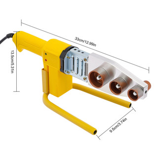 Máy hàn nhiệt ống PPR/PB/PE 220V, phù hợp với đường kính ống 20-63mm, hiệu quả và tiện lợi