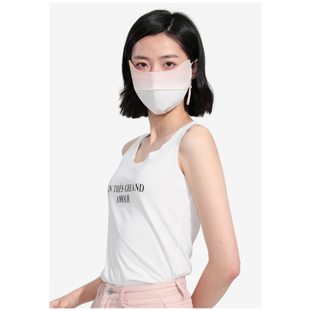 Ảnh Mặt nạ chống nắng CAMEL CROWN dành cho nữ Mặt nạ chống tia cực tím ngoài trời 3D che nắng thoáng khí 4