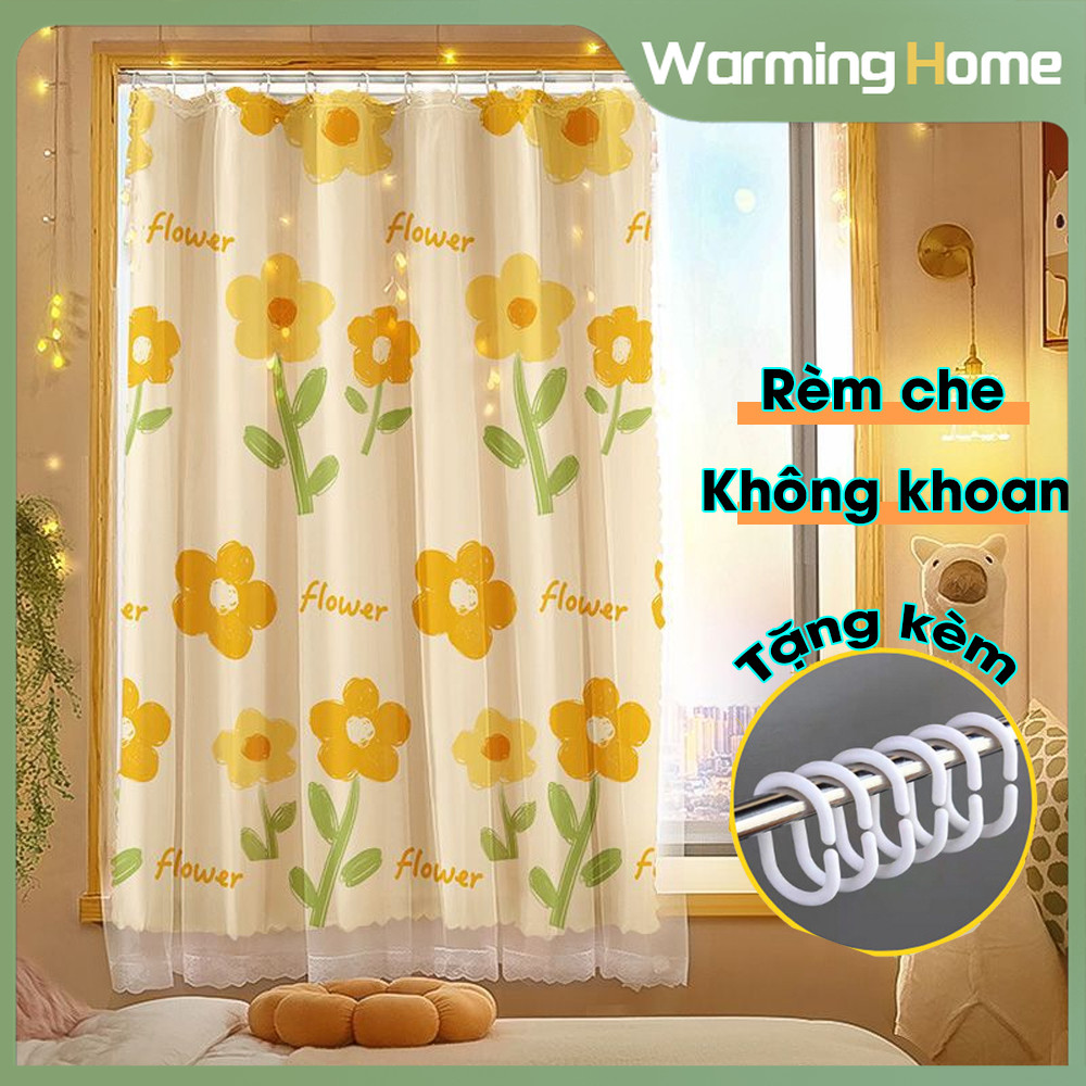 Rèm cửa chống nắng không cần khoan chất liệu poly cao cấp, Rèm che ngăn ...