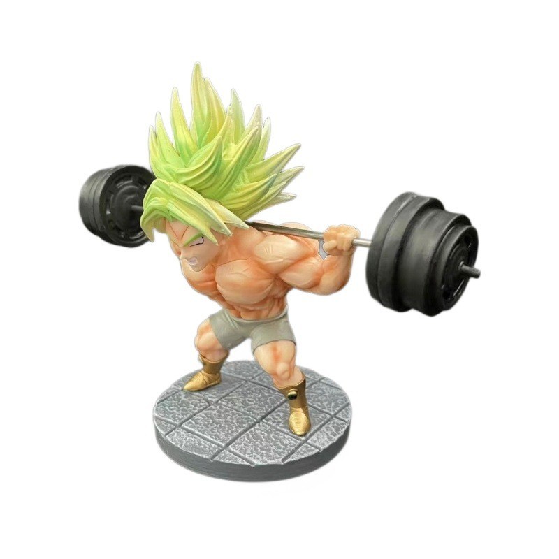HK1 Dragon Ball Nhân Vật Hành Động Saiya-jin Broly Cánh Tay Nhỏ Nâng Cơ Quả Tạ Siêu Saiyan Mô Hình Búp Bê Bộ Sưu Tập KH1