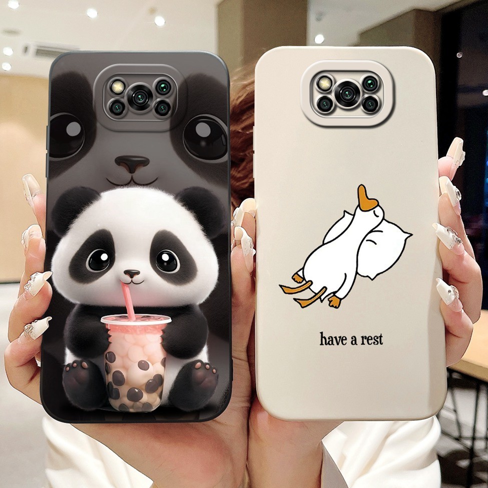 Ốp lưng Xiaomi Poco X3 X3NFC X3Pro Chống Sốc Thẩm Mỹ Mèo Dễ Thương Bé Trai Đen Ốp lưng Xiaomi Poco X3 Pro