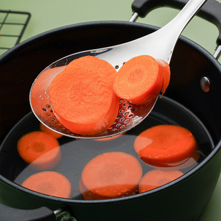 Muỗng Cán Cong Inox, Muỗng Múc Canh Inox Cán Cong Trơn Đa Năng Bền Đẹp Tiện Lợi SUNND