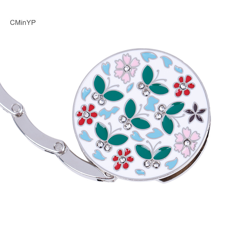 Cminyp Túi Gấp Túi Xách Móc Ví tote Hoa Hình Kim Loại Túi Đựng Bàn Glory