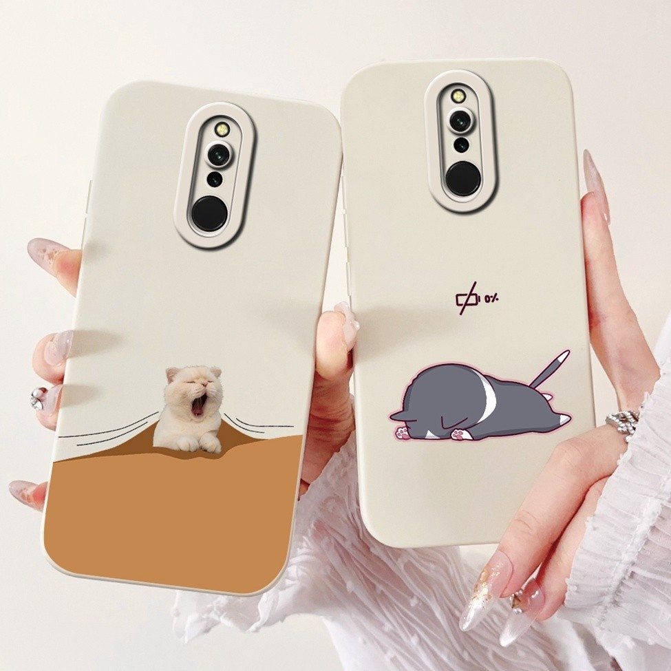 Redmi 8 Ốp Lưng Hoa Thẩm Mỹ Mèo Silicon Ốp Lưng Xiaomi Redmi 8 Ốp lưng M1908C3IC 6.22 ''