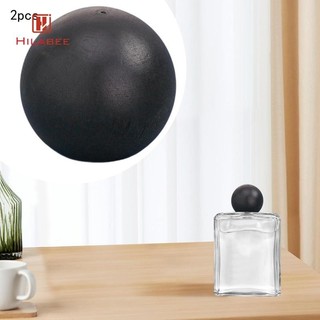 2x Mũ Nước Hoa Thay Thế Chai Thủy Tinh Xịt Có Thể Đổ Lại Nắp Chai Xoắn Nắp Tròn Thanh Lịch Phù Hợp Với Đường Kính 15mm. Chống bắn nước