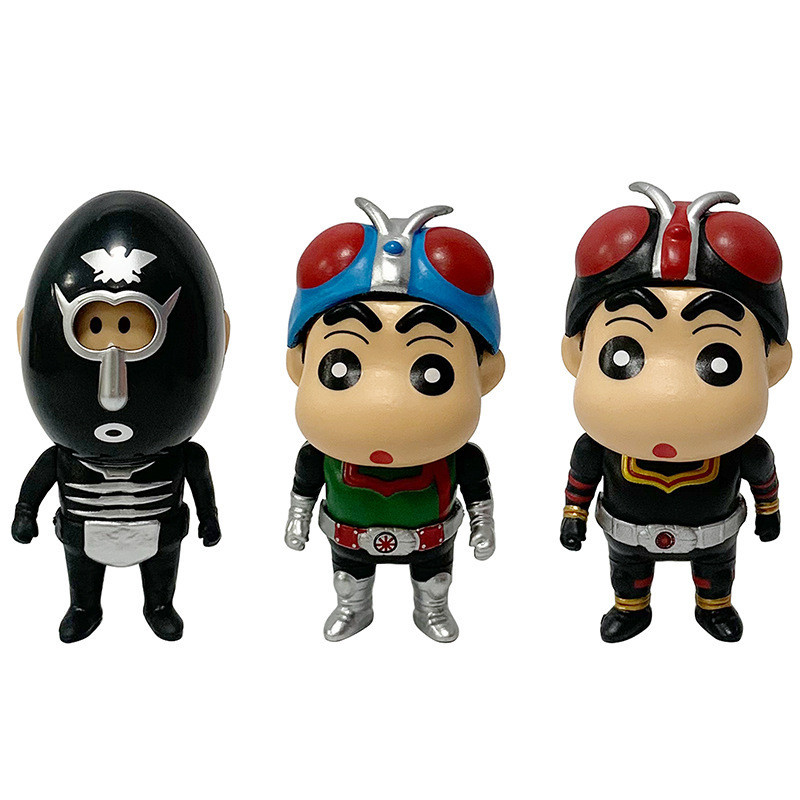 1 Cái 12cm Crayon Shin-chan Nohara Shinnosuke Cosplay Kamen Rider ...