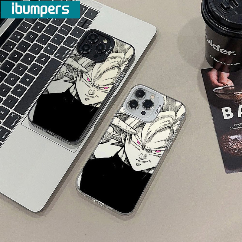 ibumpers Ốp lưng Iphone ngầu độc đáo Dragonball in hình nam Ốp điện thoại Cứng IMD Chống bẩn Chống Sốc Cho Iphone 15 14 12 13 11 Pro Max IP 7 8 Plus Iphon X XS XR Xs Max