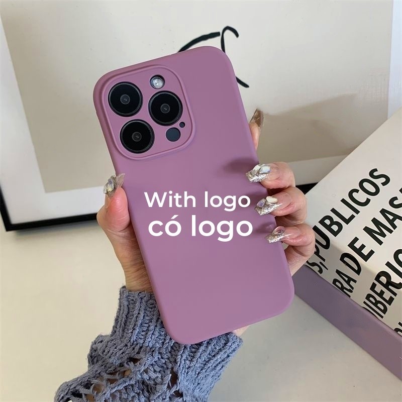 (Mới) Ốp Silicon Lỏng Cao Cấp Cho iPhone 17 16 15 14 13 12 Pro Max Mềm Bảo Vệ Camera