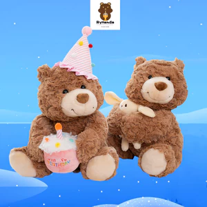Sinh Nhật Dễ Thương Gấu Bông Sang Trọng Búp Bê Kawaii Gấu Bông Đồ Chơi Sang Trọng Mềm Hoạt Hình Gấu Đồ Chơi Nhồi Bông Cho Bé Làm Dịu Búp Bê Sáng Tạo Trang Trí Nhà Trẻ Em Quà Tặng Sinh Nhật Bạn Gái Quà Tặng Giáng Sinh