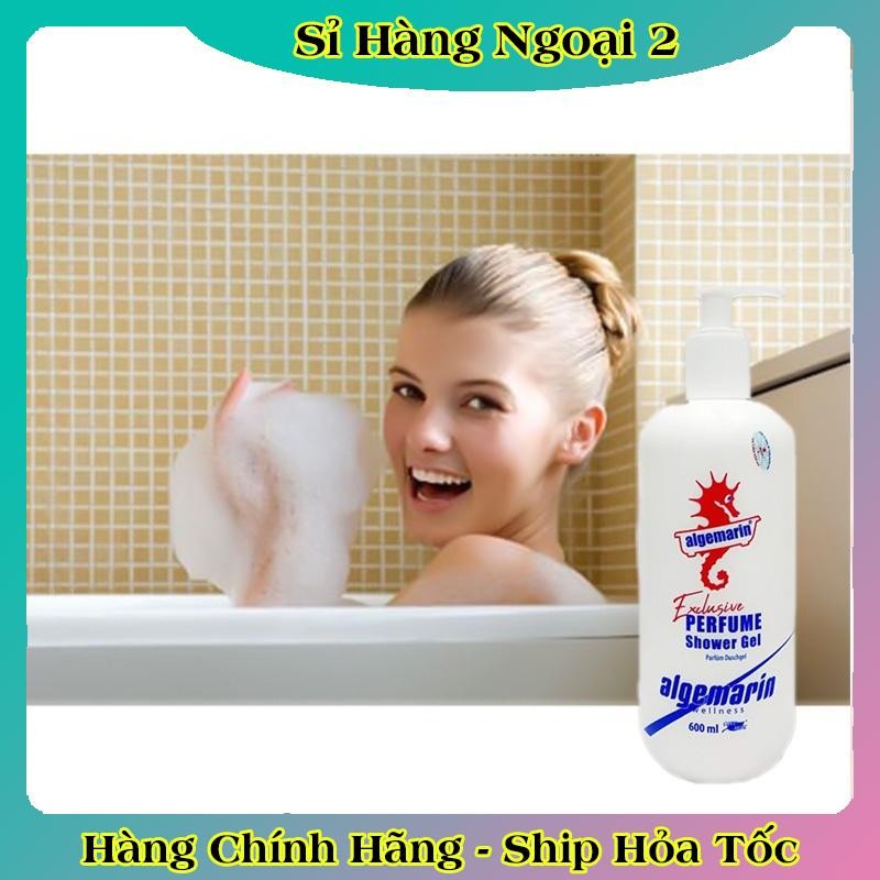 [Mẫu mới nhất] Sữa tắm cá ngựa Algemarin Perfume chai 300ml/600ml của Đức