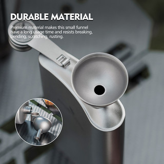 Boundless Voyage Mini Titan Phễu Flagon Phụ Kiện Phễu Nhà Bếp Đa Năng Để Chuyển Chất Lỏng, Chất Lỏng, Dầu Ăn