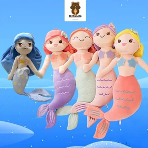 Mới Dễ Thương Nàng Tiên Cá Sang Trọng Búp Bê Kawaii 40-60cm Hoạt Hình Nàng Tiên Cá Đồ Chơi Sang Trọng Nhiều Màu Sắc Nàng Tiên Cá Nhồi Bông Gối Mềm Búp Bê Bé Gái Quà Tặng Sinh Nhật Trẻ Em Quà Tặng Giáng Sinh