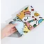 FAVORITEGOODS Vải Bọc Máy Ảnh, Phụ Kiện Thiết Bị Chụp Ảnh Máy Tính Kỹ Thuật Số Gấp Túi Đựng Mỹ Phẩm, Có Thể Tái Sử Dụng Quấn Xung Quanh Túi Vỏ Bảo Vệ Camera Bò