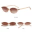 CPINCP 90s Sunnies, Kính râm hình bầu dục mắt mèo hợp thời trang, Kính râm chống tia cực tím nhẹ sang trọng dành cho nữ và nam giới