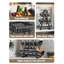 Kệ Đựng Đồ Nhà Bếp Đa Năng 3 Tầng, Giỏ Đựng Gia Vị, Trái Cây, Decor Đa Năng Thép Cacbon Cao Cấp