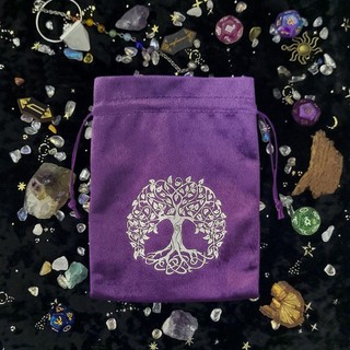 Túi đựng thẻ bài Tarot Túi đựng đồ trang sức dây rút Túi đựng Tarot & Túi xúc xắc Thẻ Oracle Túi đựng đồ trang sức Tinh tế cho bữa tiệc Giáng sinh Runes ewoekvn